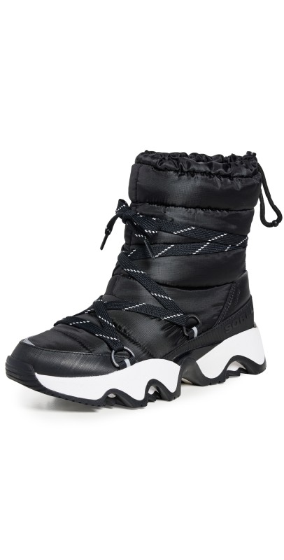 Sorel Kinetic Impact Nxt WP Boots Black, Sea Salt