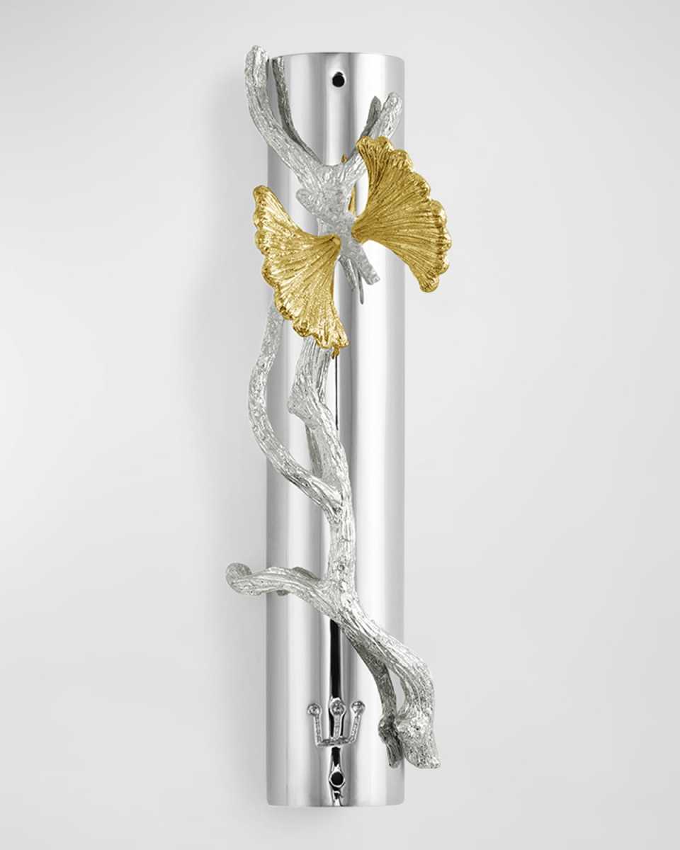Butterfly Ginkgo Luxe Mezuzah
