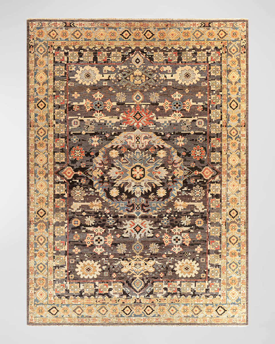 Cappadocia Rust Hand-Knotted Rug, 8' x 11'