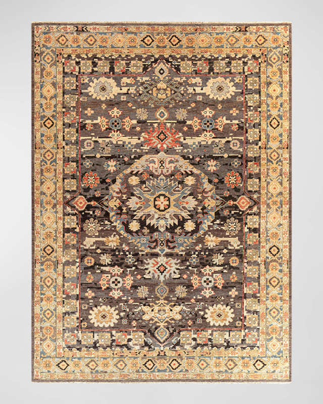 Cappadocia Rust Hand-Knotted Rug, 8' x 11'
