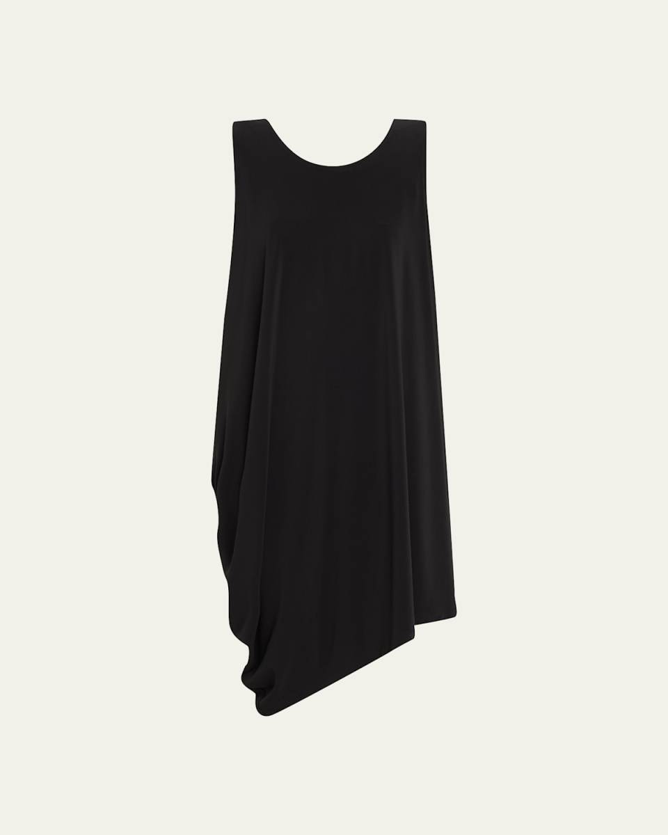 Drape Jersey-36 Asymmetric Dress
