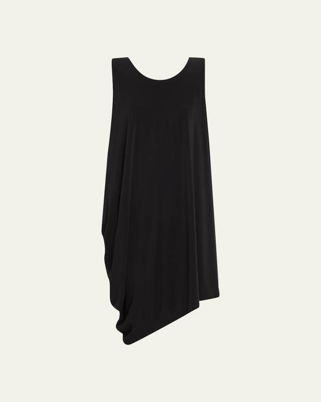 Drape Jersey-36 Asymmetric Dress
