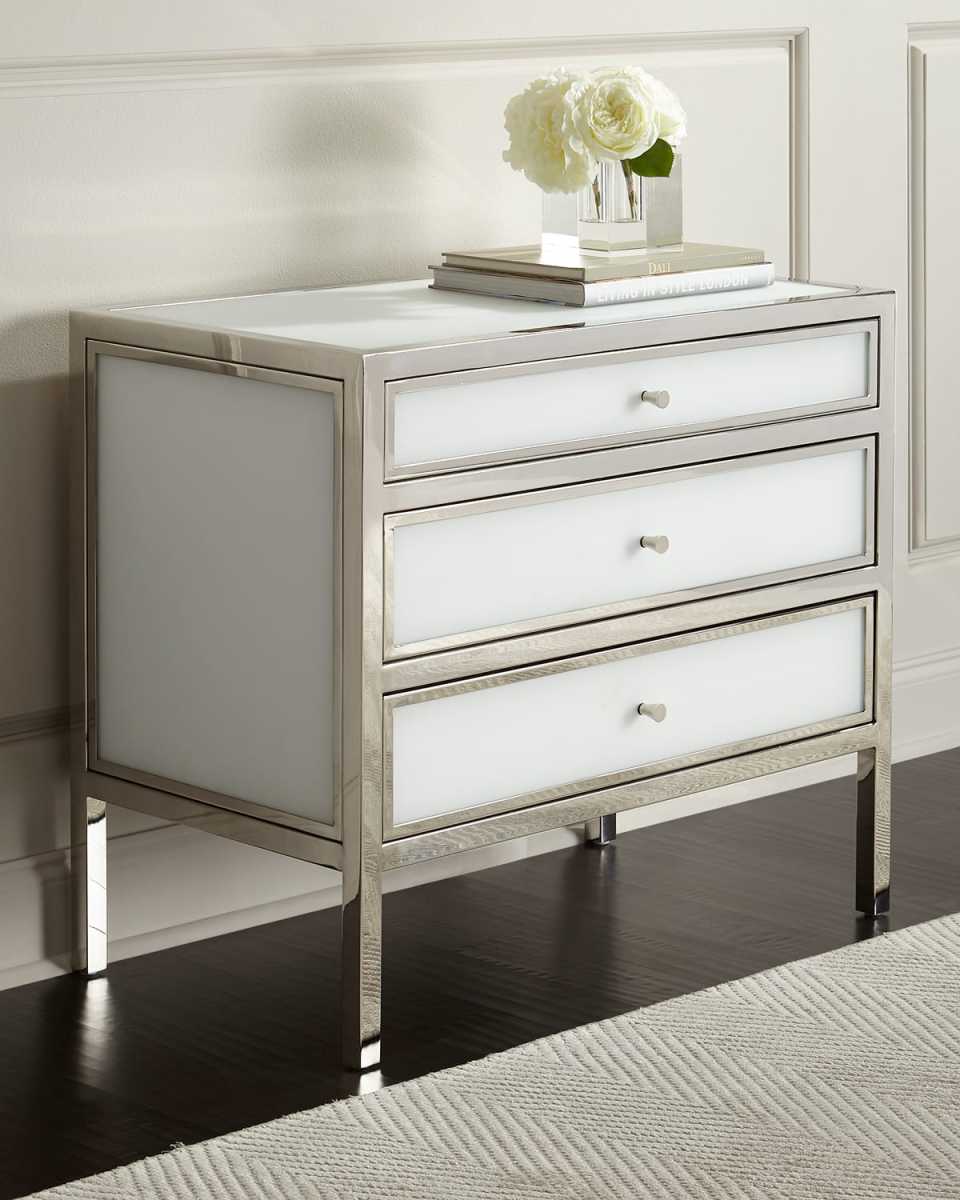 Darcey 3-Drawer Nightstand
