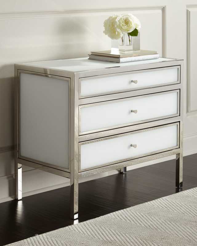 Darcey 3-Drawer Nightstand