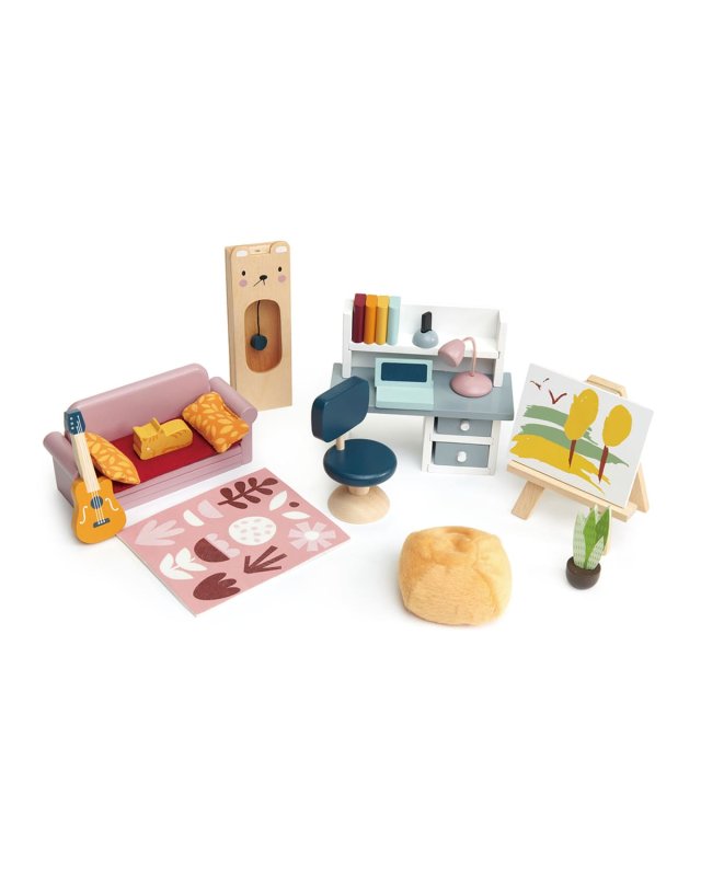 Kid's Study Room Doll House Furniture