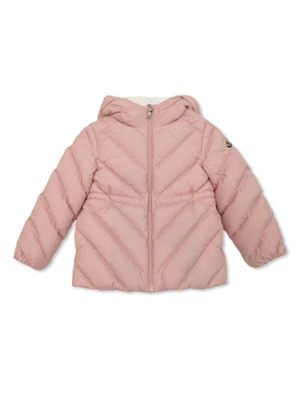 logo-patch padded jacke