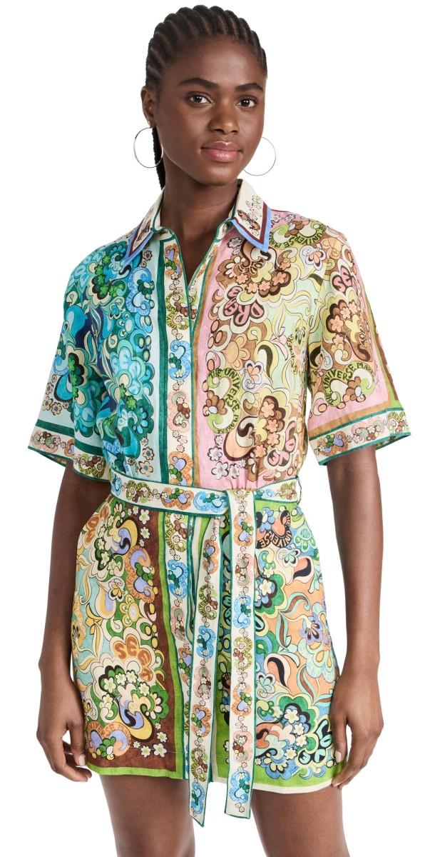 Alemais Dreamer Mini Dress Multi