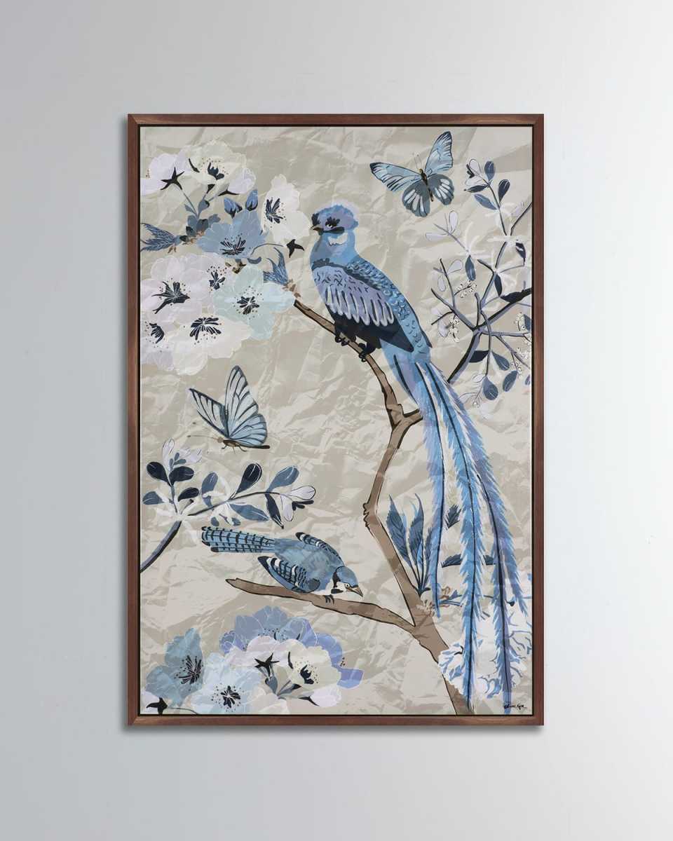 Birds in Blue Giclée