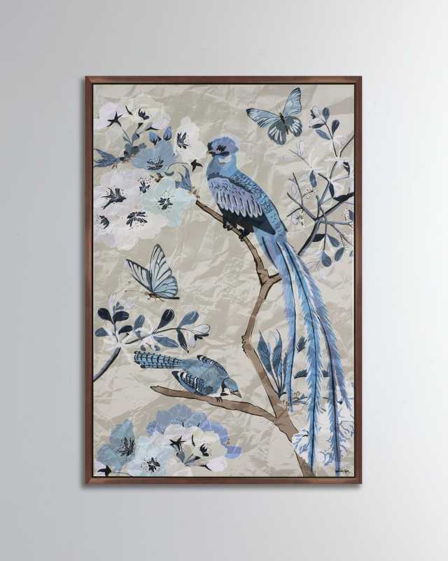 Birds in Blue Giclée