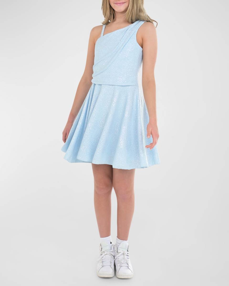 Girl's Aneesa Iridescent Dress, Size 7-16