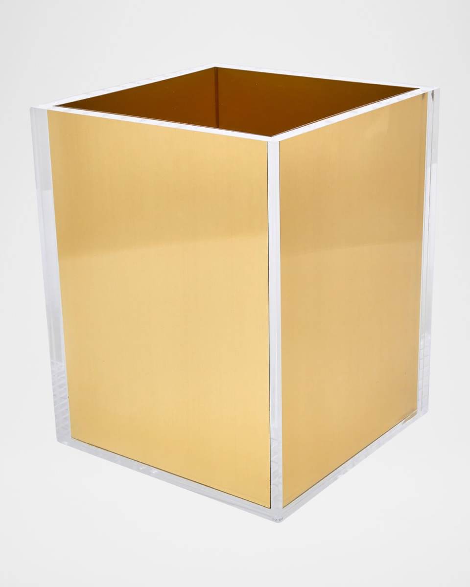 Lucite Waste Basket