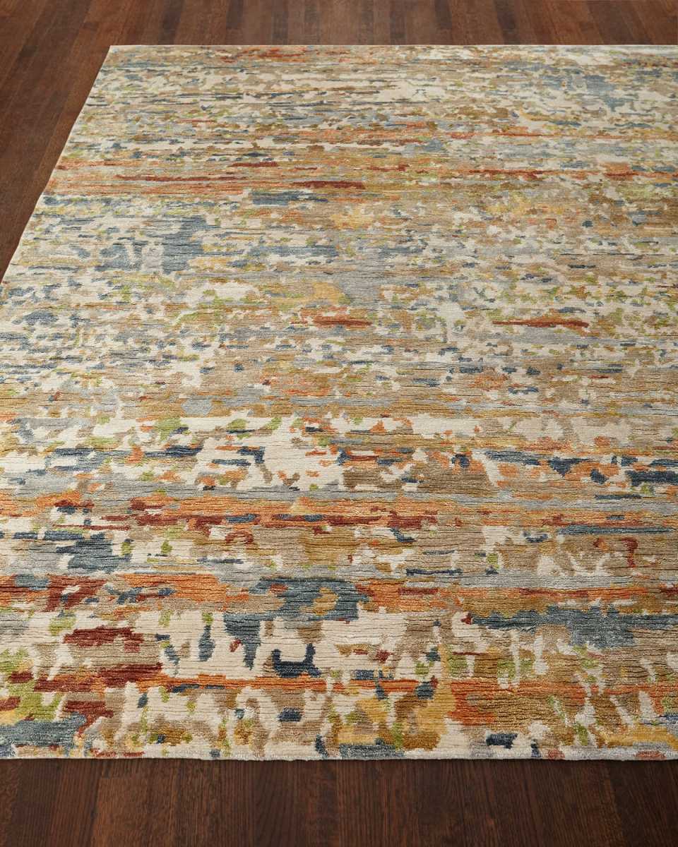 Jeffrey Hand-Knotted Area Rug, 6' x 9'