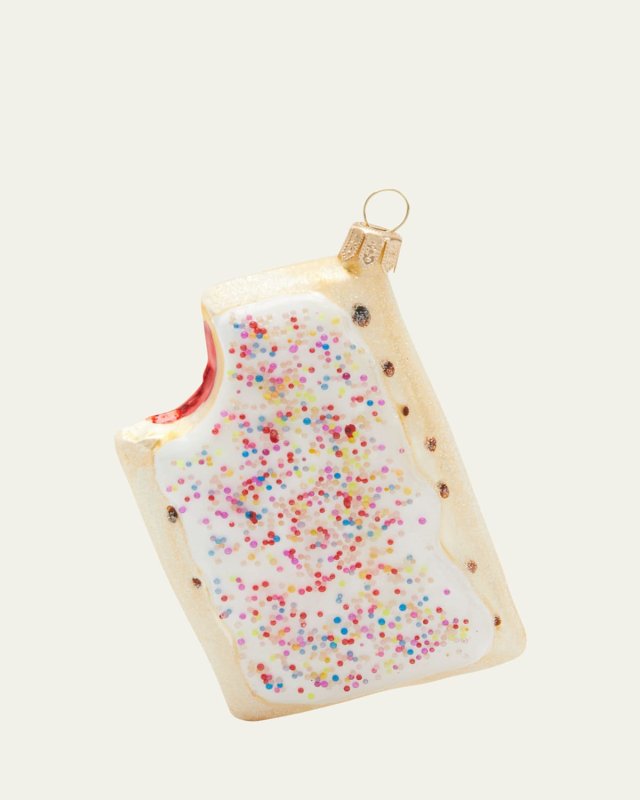 Strawberry Filled Pastry Christmas Ornament