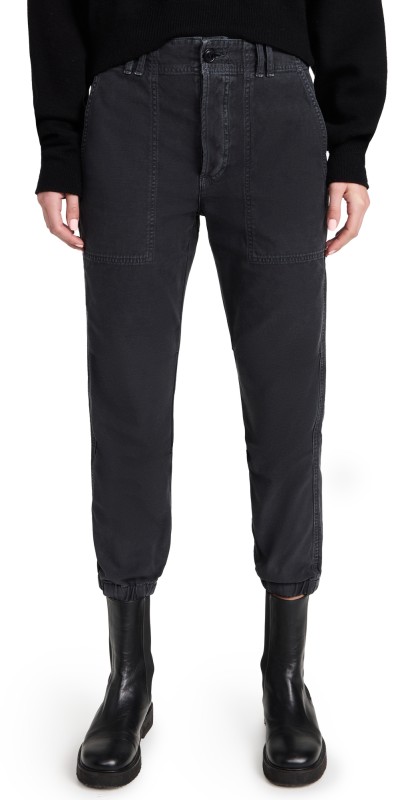Citizens of Humanity Agni Utility Trousers Washed Black