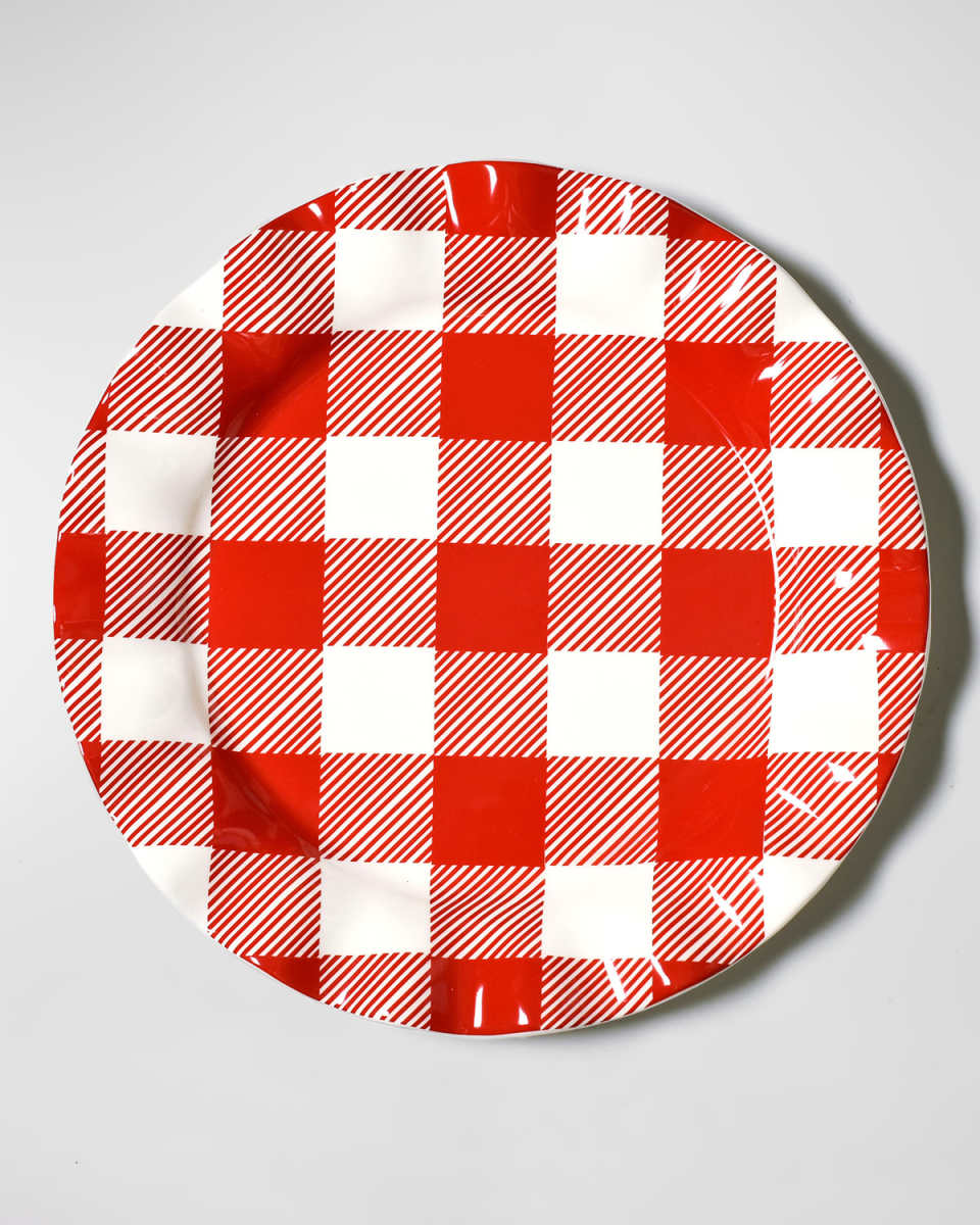 Buffalo Ruffle Dinner Plate