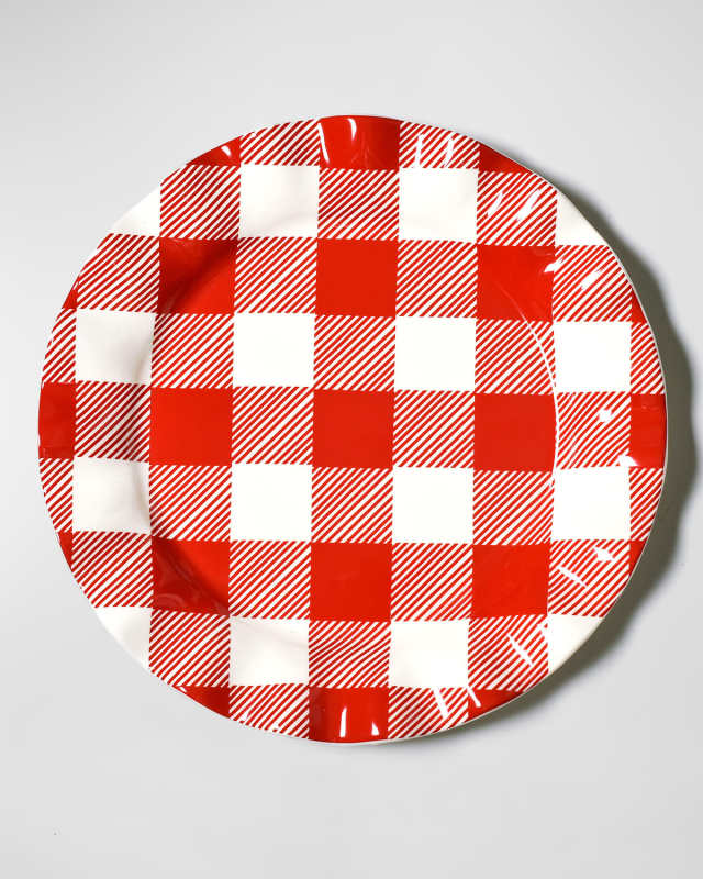 Buffalo Ruffle Dinner Plate