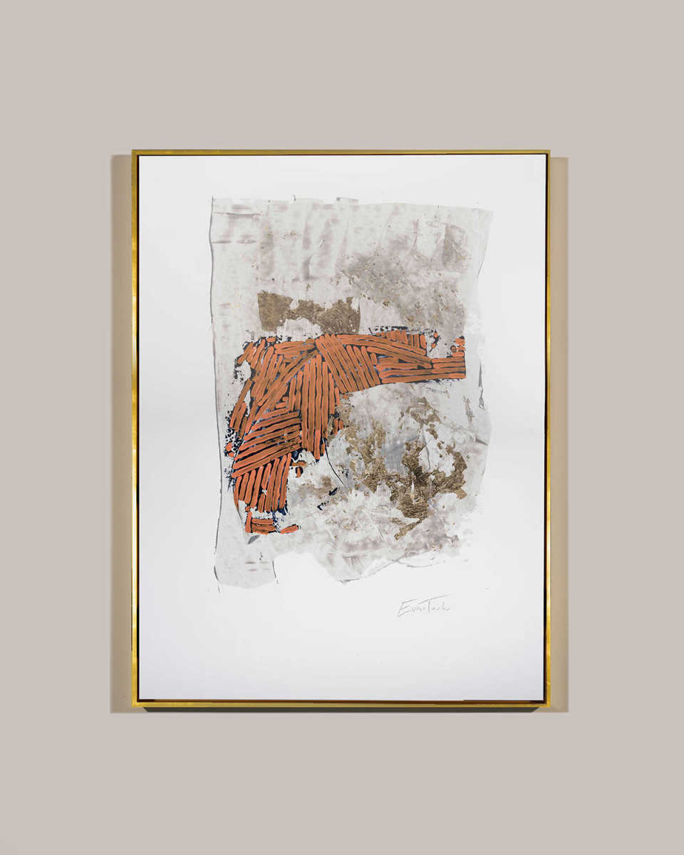 Warm Tone Abstract Giclee