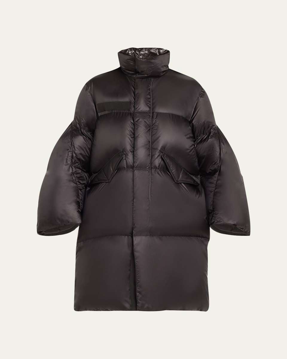 Oversized Sleeve Puffer Coat
