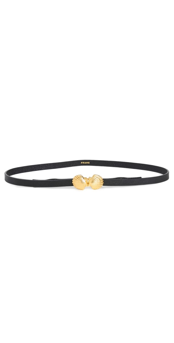FRAME Coquillage Belt Black