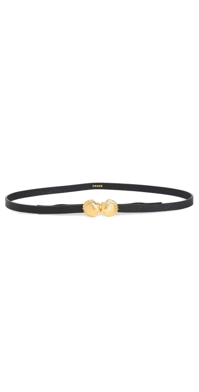 FRAME Coquillage Belt Black