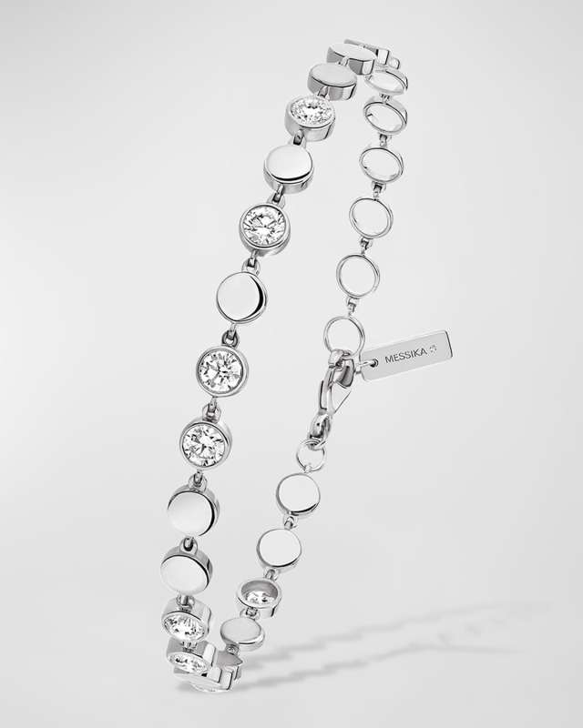 D-Vibes 18K White Gold Bracelet