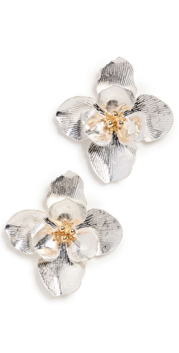 SHASHI Anya Earrings Silver