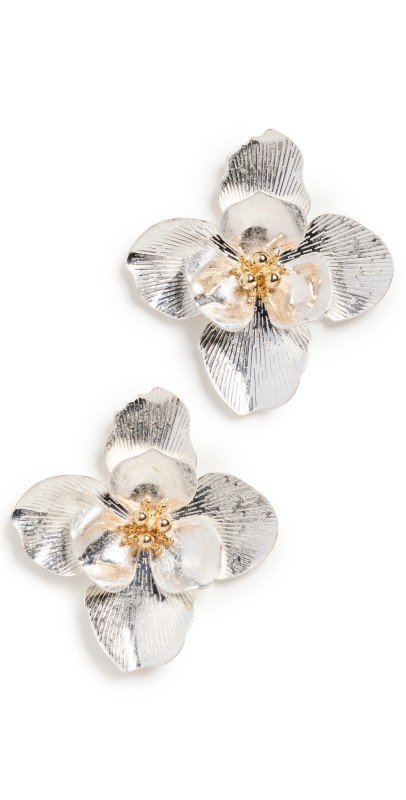 SHASHI Anya Earrings Silver
