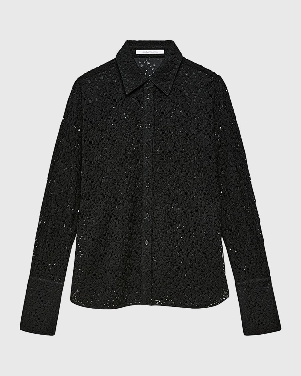 Botanical Guipure Mens Shirt