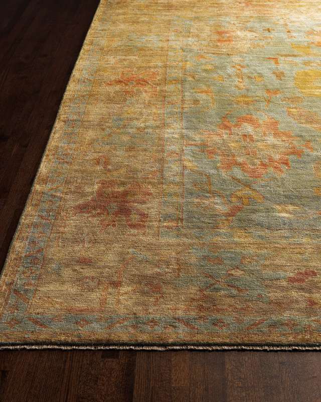 Victorian Oushak Rug, 9' x 12'