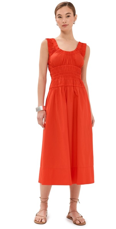 Proenza Schouler White Label Penny Dress Poppy