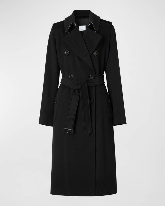 Kensington Cashmere Trench Coat