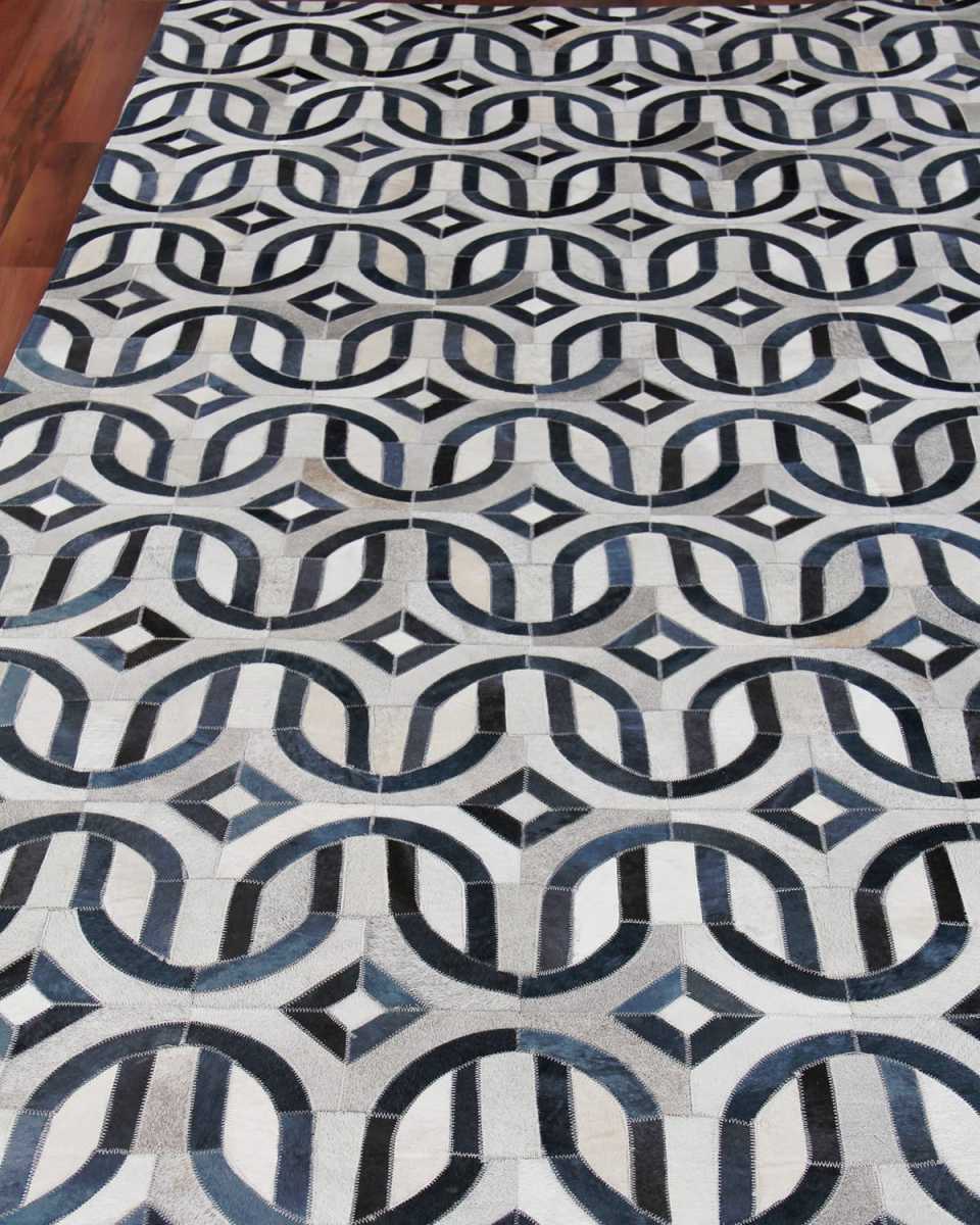 Novella Hair Hide Rug, 5' x 8'