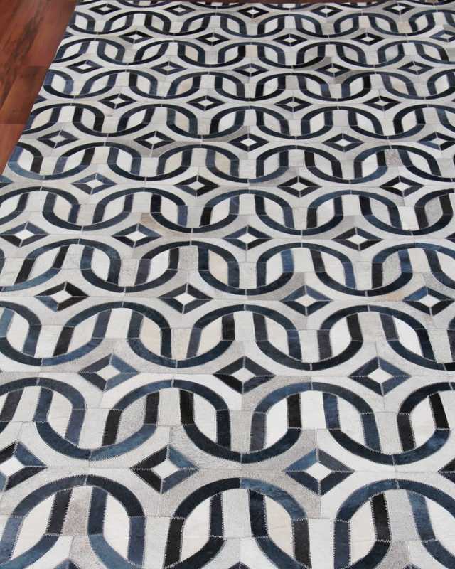 Novella Hair Hide Rug, 5' x 8'