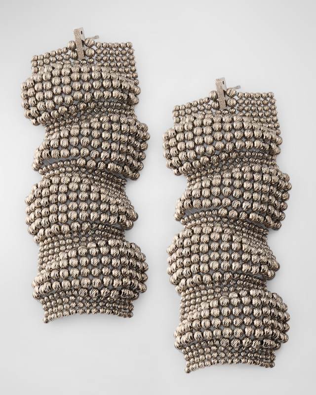 Monili Accordion Drop Earrings