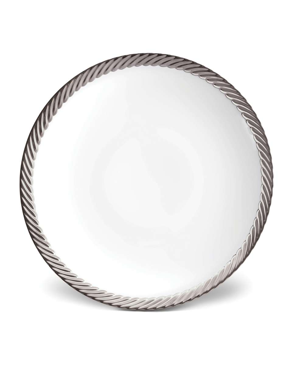 Corde Platinum-Rim Soup Bowl