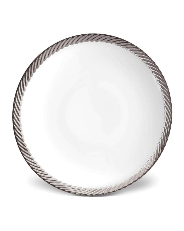 Corde Platinum-Rim Soup Bowl