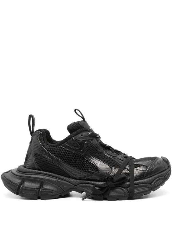 3XL mesh-panel sneakers