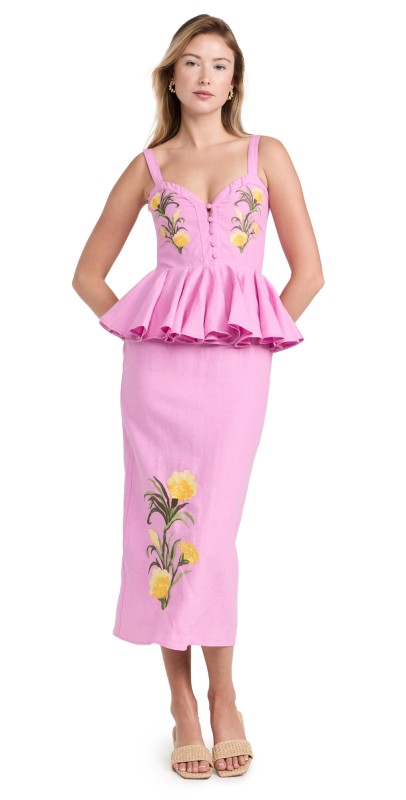 Fanm Mon Noemine Dress Plum