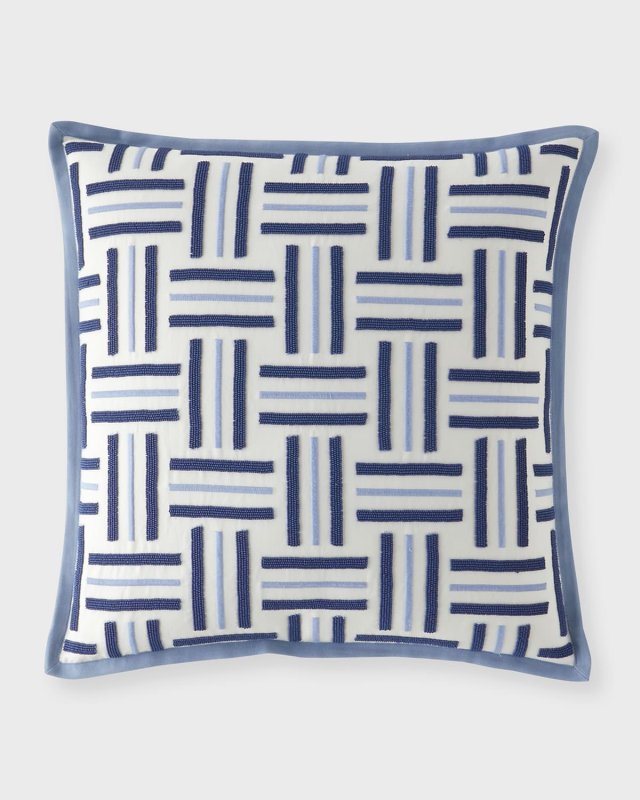Hill Street 18" Square Decorative Pillow