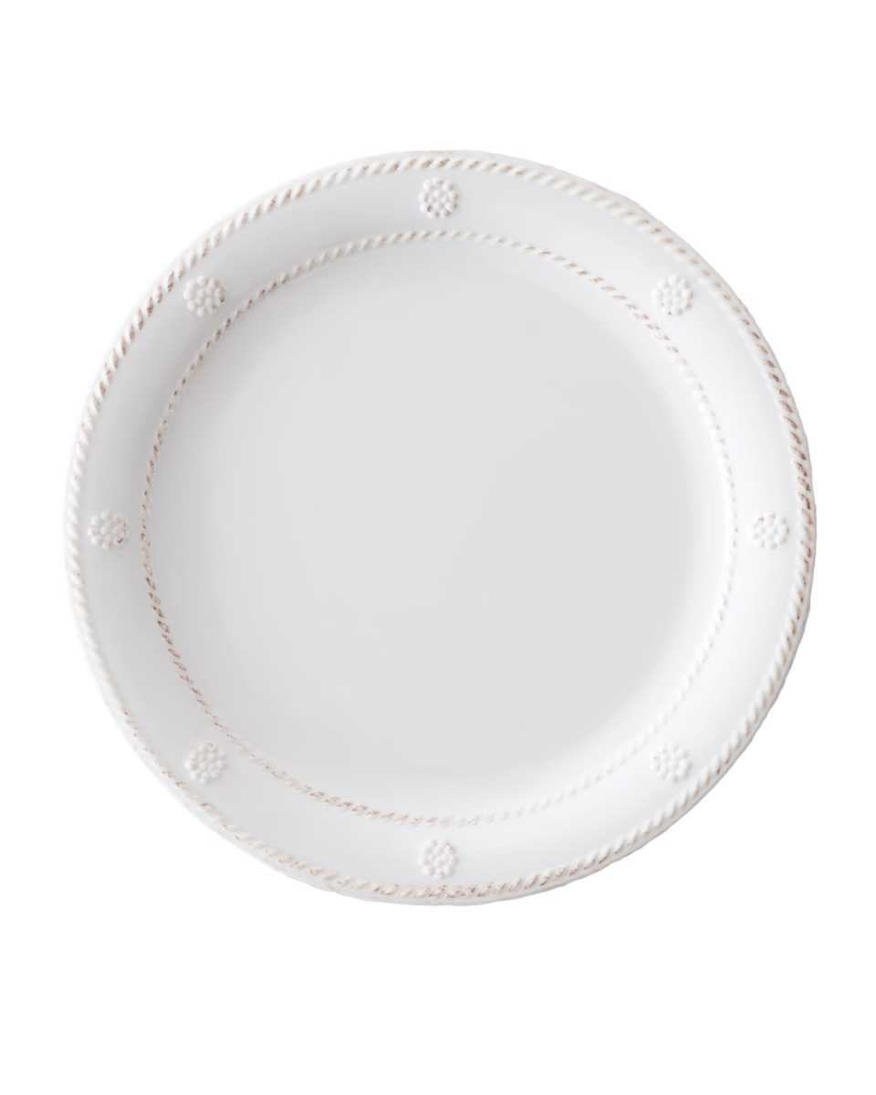 Berry & Thread Melamine Dessert/Salad Plate - Whitewash