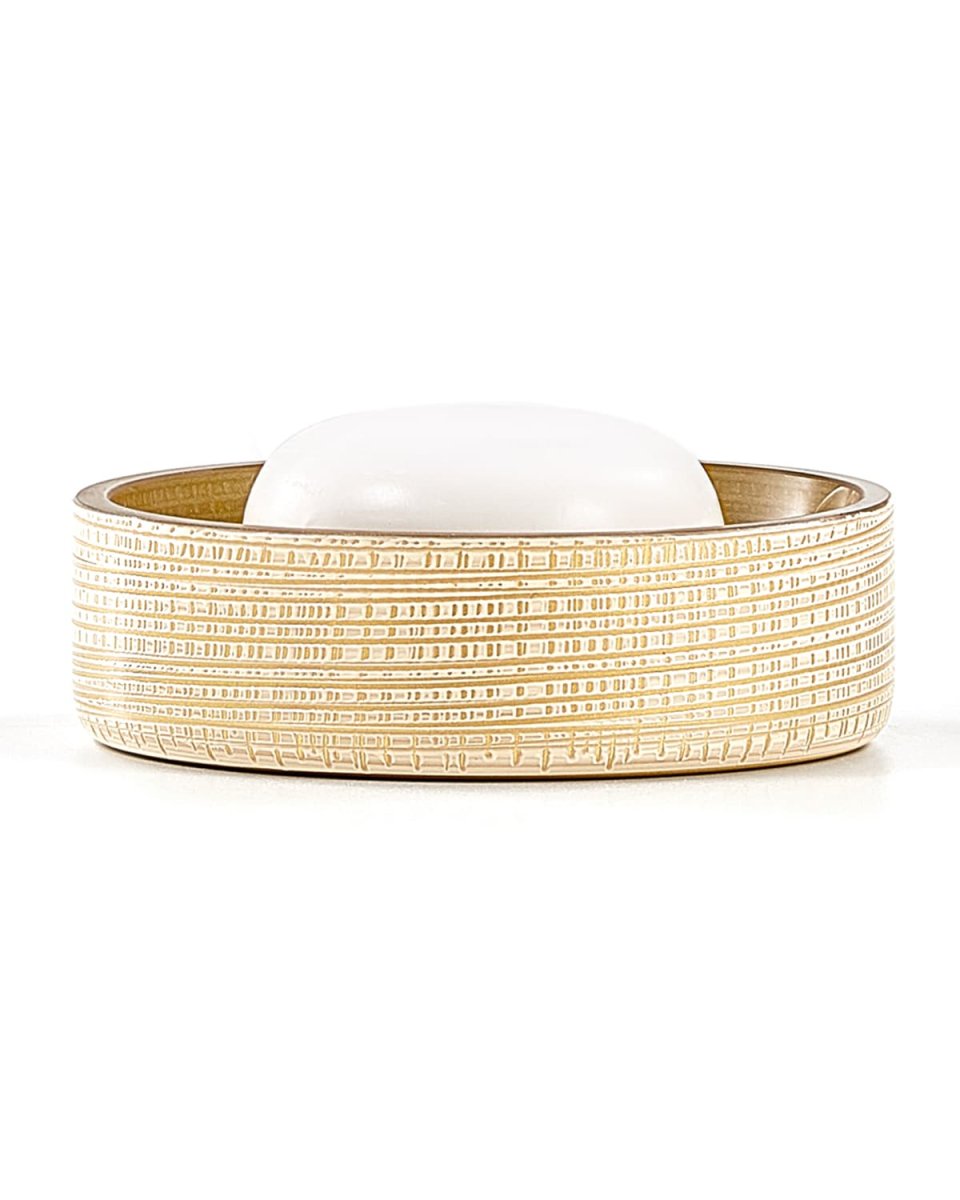 Woven Soap Dish, Gold