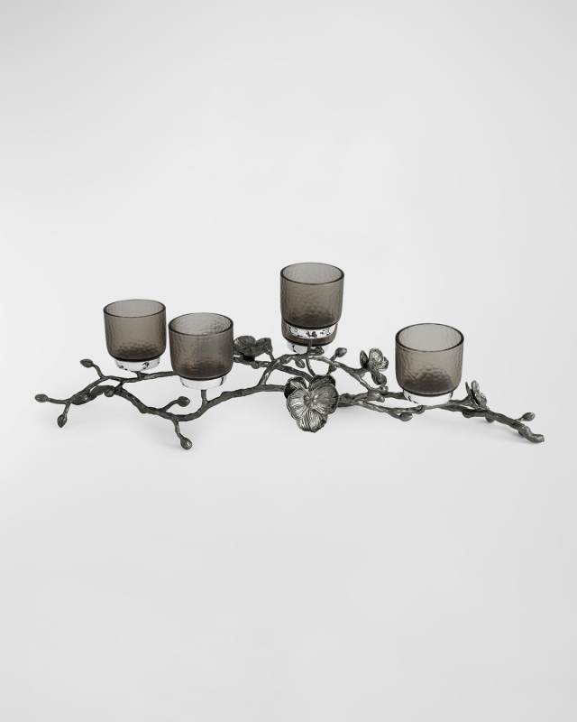 Black Orchid Candelabra