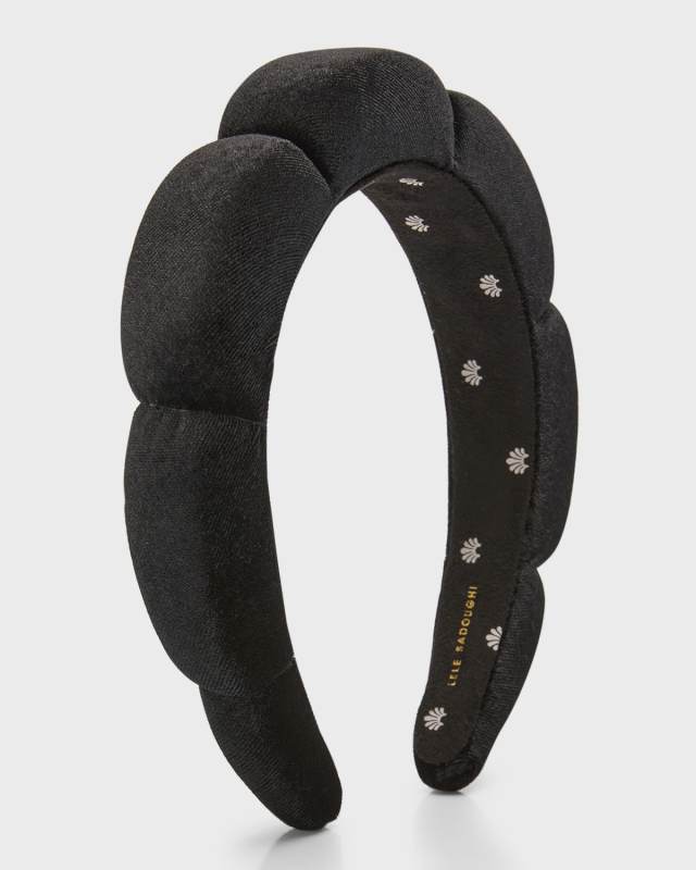 Scalloped Velvet Headband