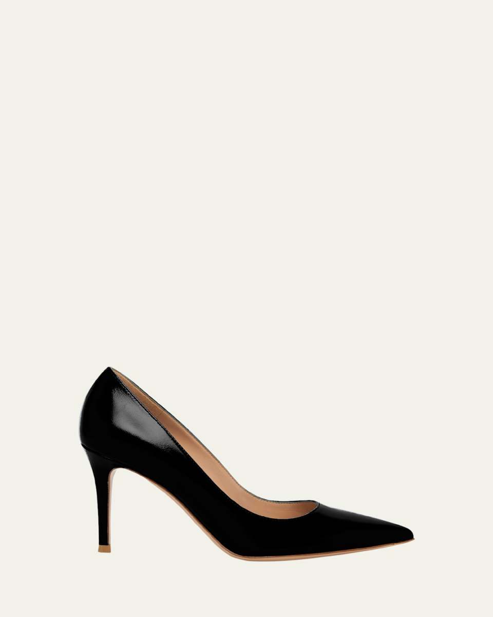 Nuit Leather Stiletto Pumps