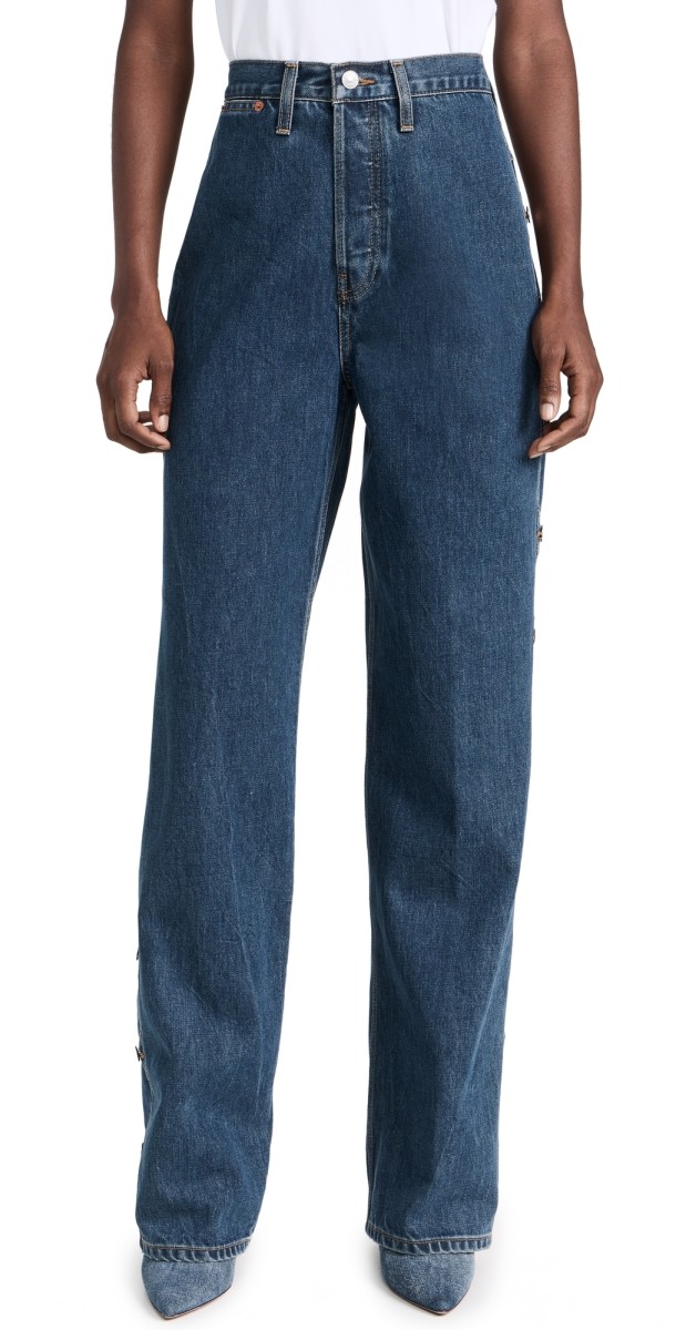 RE/DONE Western Loose Jeans Rustic Indigo