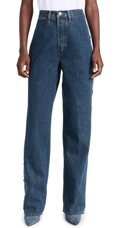 RE/DONE Western Loose Jeans Rustic Indigo