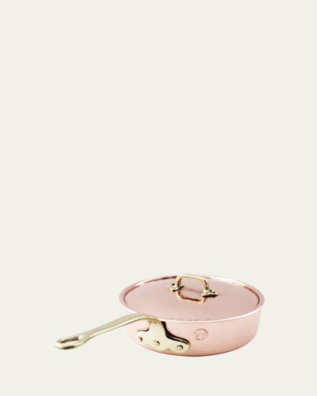 Vintage Inspired Medium Saute Pan with Lid