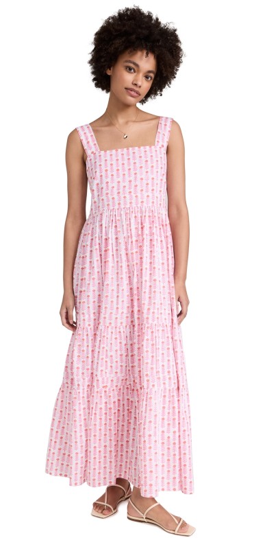 Marea Newport Dress White Multi