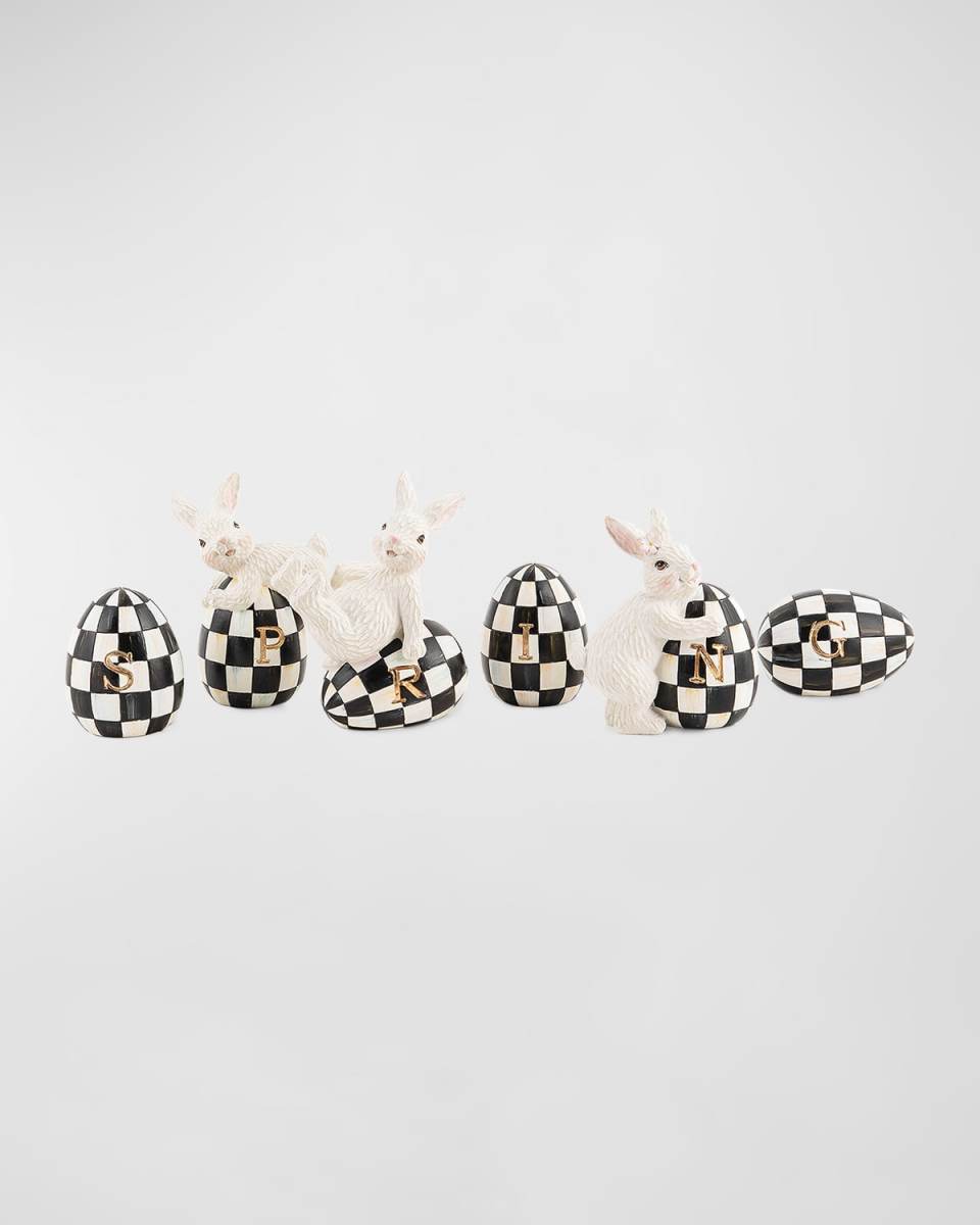 Courtly Check Spring Fling Egg Letter Set