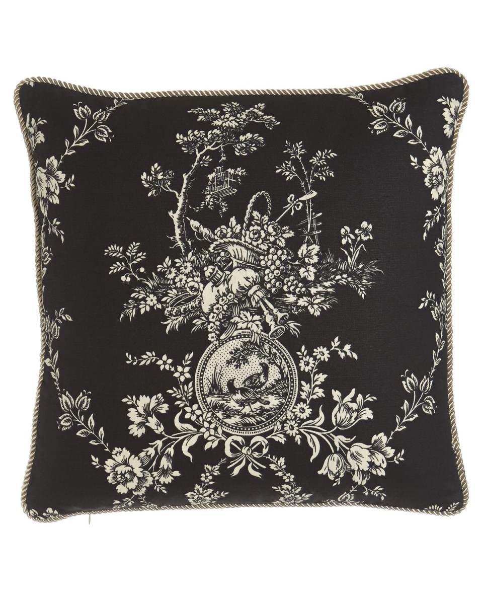 "French Toile" Pillow, 20"Sq.